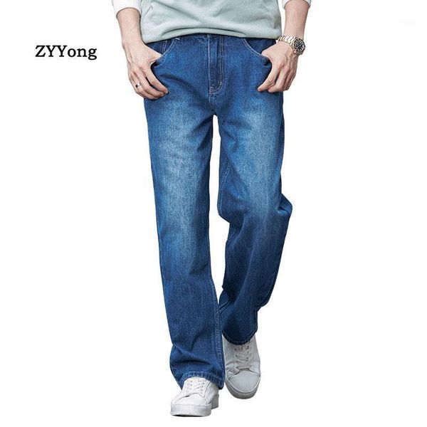autumn and winter men's straight large size loose fit jeans blue wide leg denim pants hip hop leisure streetwear brand trousers
autumn and winter men's straight large size loose fit jeans blue wide leg denim pants hip hop leisure streetwear brand trousers
