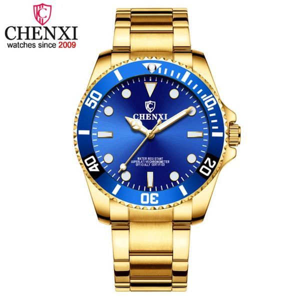 wristwatches 2021 chenxi men golden watch stainless steel strap quartz male sports clock relogio masculino, Slivery;brown
wristwatches 2021 chenxi men golden watch stainless steel strap quartz male sports clock relogio masculino, Slivery;brown