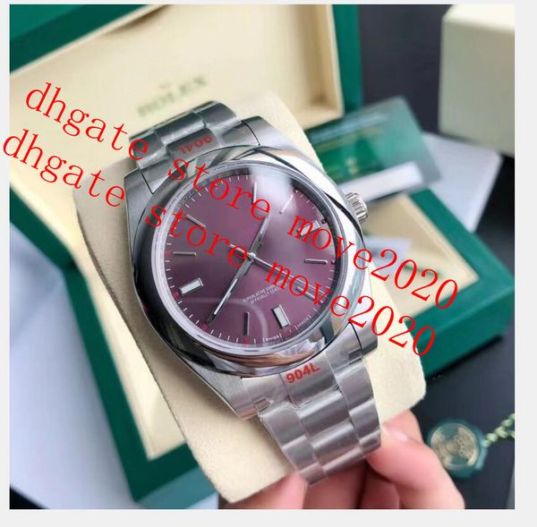 move2020 gd factory 904l designer watches with sapphire mirror 40mm ceramic ring mouth automatic 8215 movement white/purple/black luminous f, Slivery;brown
move2020 gd factory 904l designer watches with sapphire mirror 40mm ceramic ring mouth automatic 8215 movement white/purple/black luminous f, Slivery;brown
