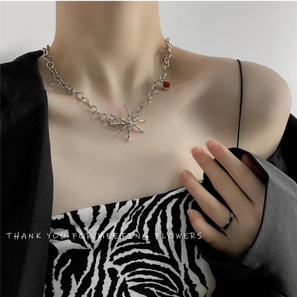 chokers vintage metal hiphop punk spider necklaces for women fashion neck chains jewelry cool crystal chain necklace party, Golden;silver
chokers vintage metal hiphop punk spider necklaces for women fashion neck chains jewelry cool crystal chain necklace party, Golden;silver