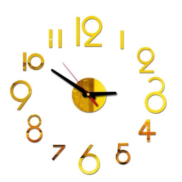 wall clock convenient silent diy full digital gifts modern acrylic mirror large bedroom decorative for home simple
wall clock convenient silent diy full digital gifts modern acrylic mirror large bedroom decorative for home simple