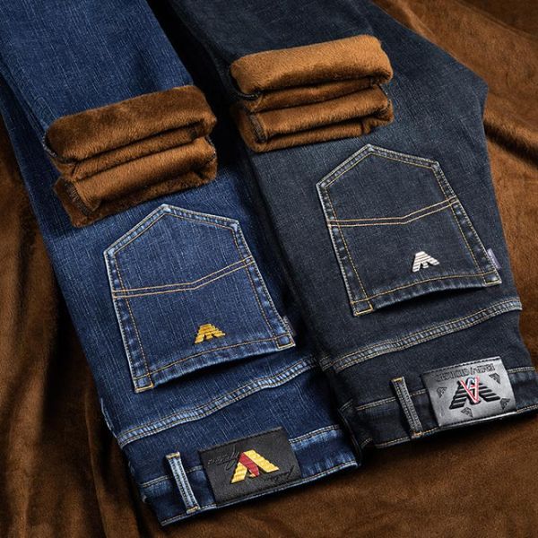 men's jeans itaty brands autumn and winter thick warm men velvet denim pants male casual straight stretch cowboy trousers, Blue
men's jeans itaty brands autumn and winter thick warm men velvet denim pants male casual straight stretch cowboy trousers, Blue