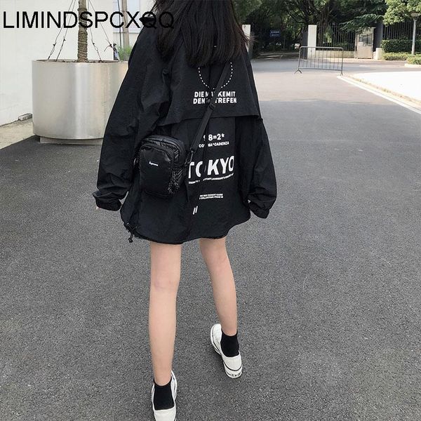women's jackets autumn 2021 korean clothing loose print patchwork fashion college work clothes long sleeve womens camperas de mujer, Black;brown
women's jackets autumn 2021 korean clothing loose print patchwork fashion college work clothes long sleeve womens camperas de mujer, Black;brown