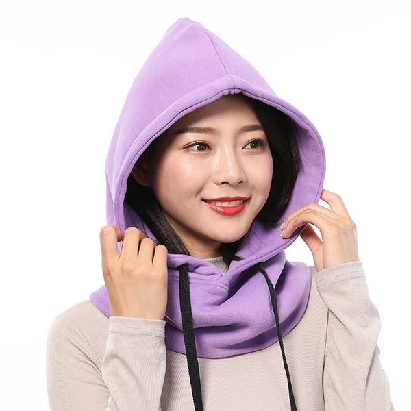 winter cotton hat women warm thick ear neck protection hat female 2 layer hooded collar removable dstring capg, Blue;gray
winter cotton hat women warm thick ear neck protection hat female 2 layer hooded collar removable dstring capg, Blue;gray