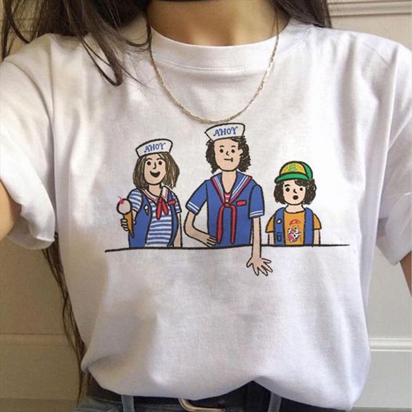 stranger things season 3 womens t shirts harajuku eleven upside down ullzang 90s funny graphic tee female, White
stranger things season 3 womens t shirts harajuku eleven upside down ullzang 90s funny graphic tee female, White