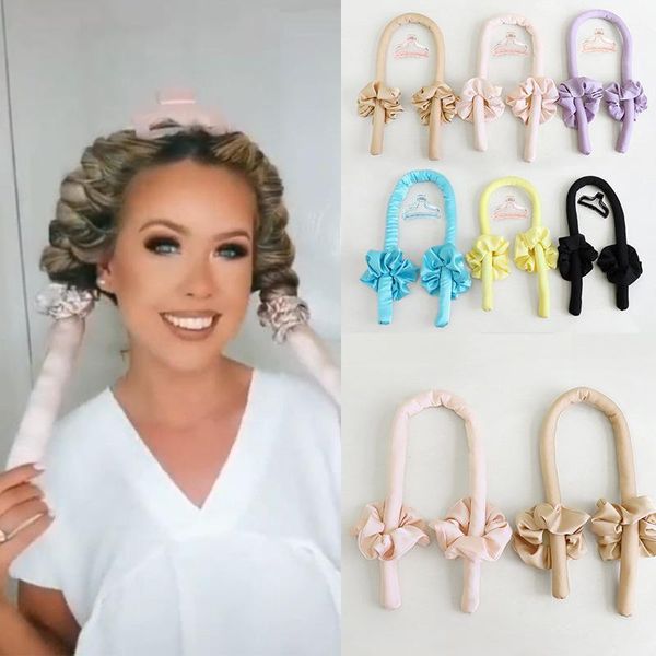 hair clips & barrettes slik satin heatless curler headband for women wrap curling ribbon girls scrunchies headwear accessories, Golden;silver
hair clips & barrettes slik satin heatless curler headband for women wrap curling ribbon girls scrunchies headwear accessories, Golden;silver