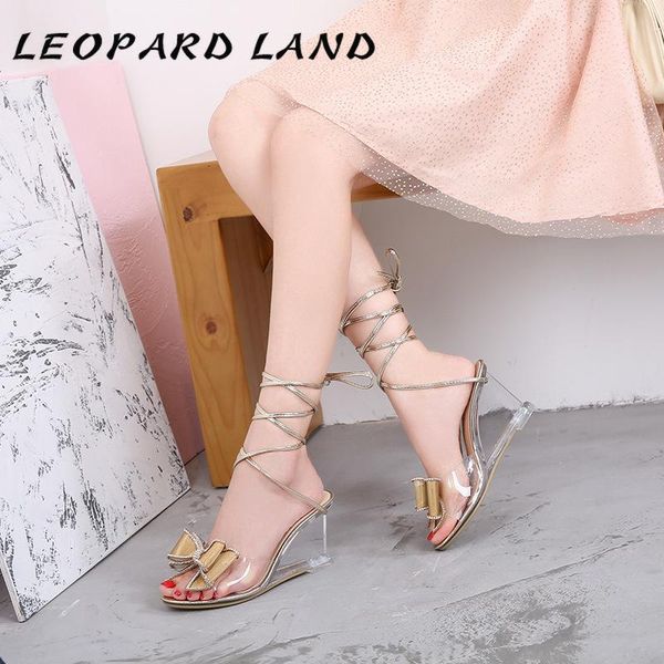 leopard land women's slanted heel sandals new crystal transparent high heels roman double wear slanted slippers lfd-1098-83, Black
leopard land women's slanted heel sandals new crystal transparent high heels roman double wear slanted slippers lfd-1098-83, Black
