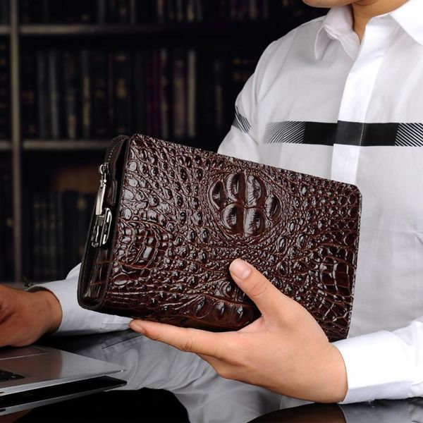 wallets heren portemonnee leer echt alligator man clutch bag designer bedrijf mannelijke telefoon hombre billeteras, Red;black
wallets heren portemonnee leer echt alligator man clutch bag designer bedrijf mannelijke telefoon hombre billeteras, Red;black