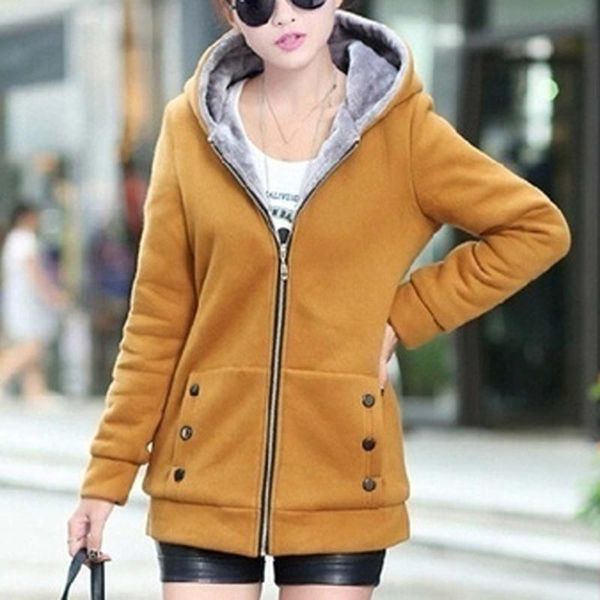 women's jackets women solid coat warm winter long sleeve hooded fluffy fur fleece cozy zipper outwear windbreaker, Black;brown
women's jackets women solid coat warm winter long sleeve hooded fluffy fur fleece cozy zipper outwear windbreaker, Black;brown