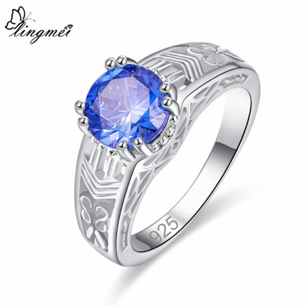 cluster rings lingmei 2021 sell round mysterious & blue white cz silver color ring size 6 7 8 9 anniversary party women jewelry gify, Golden;silver
cluster rings lingmei 2021 sell round mysterious & blue white cz silver color ring size 6 7 8 9 anniversary party women jewelry gify, Golden;silver