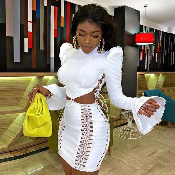 casual dresses 2021 autumn lace hollow out bandage black women dress fashion club party vestidos, Black;gray
casual dresses 2021 autumn lace hollow out bandage black women dress fashion club party vestidos, Black;gray