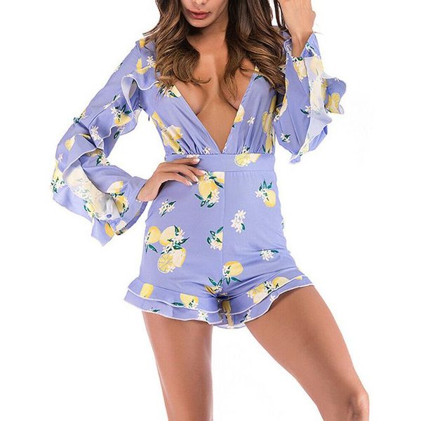women's jumpsuits & rompers women boho long sleeve deep v-neck bodycon jumpsuit ruffle floral print slim club party, Black;white
women's jumpsuits & rompers women boho long sleeve deep v-neck bodycon jumpsuit ruffle floral print slim club party, Black;white