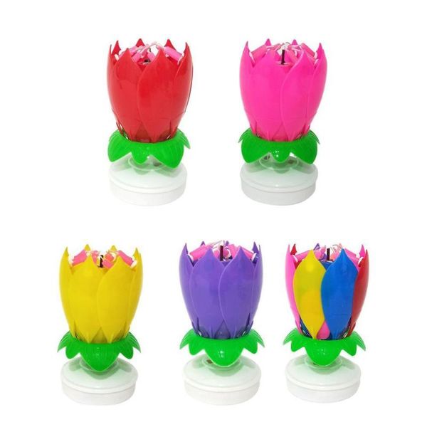 birthday cake music candles double rotating flower wedding festival christmas party music decorative g8o8
birthday cake music candles double rotating flower wedding festival christmas party music decorative g8o8