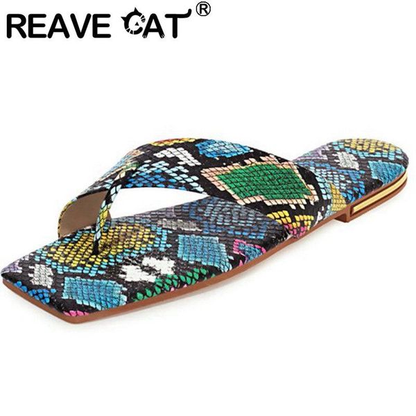 slippers reave cat 2021 women slipper clip toe flat simple slip-on snake-skin stylish designer big size 34-43 summer a3862, Black
slippers reave cat 2021 women slipper clip toe flat simple slip-on snake-skin stylish designer big size 34-43 summer a3862, Black