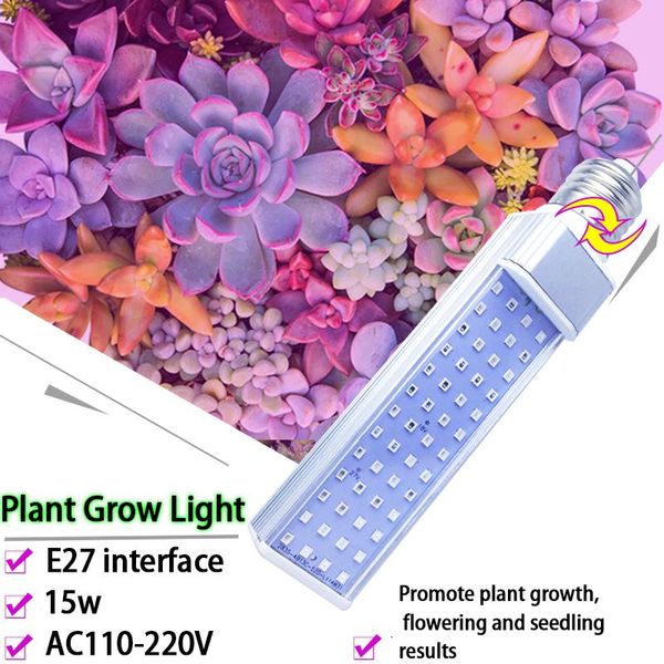 bulbs 15wled e27grow light phyto lamp full spectrum plant fitolamp for indoor greenhouse vegetable flower 110-220v
bulbs 15wled e27grow light phyto lamp full spectrum plant fitolamp for indoor greenhouse vegetable flower 110-220v