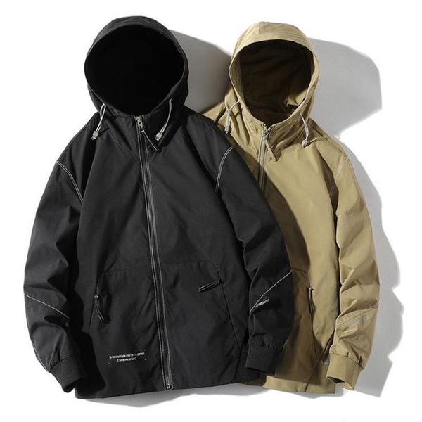 men's jackets arrival quality spring autumn male jacket coat casual solid fashion loose leisure stylish design simple hooded men youth, Black;brown
men's jackets arrival quality spring autumn male jacket coat casual solid fashion loose leisure stylish design simple hooded men youth, Black;brown