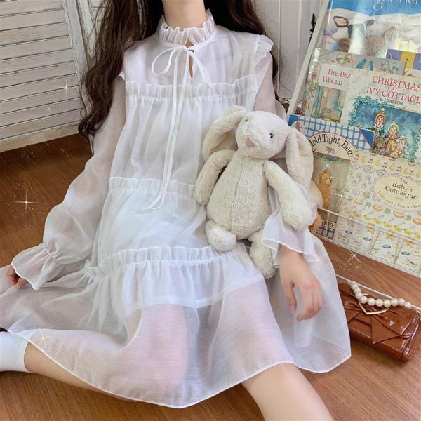 casual dresses runway women autumn chiffon holiday party sweet girls lovely white solid a-line japanese style ladies vestidos mujer, Black;gray
casual dresses runway women autumn chiffon holiday party sweet girls lovely white solid a-line japanese style ladies vestidos mujer, Black;gray