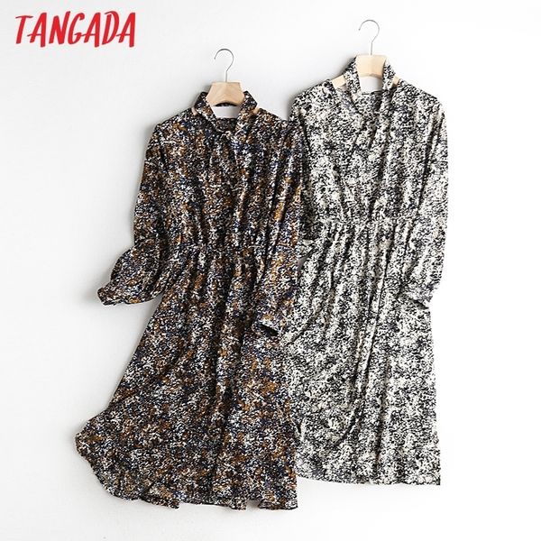 tangada autumn fashion women flowers print chiffon dress long sleeve ladies elegant midi dress with bow wf2 210316, Black;gray
tangada autumn fashion women flowers print chiffon dress long sleeve ladies elegant midi dress with bow wf2 210316, Black;gray