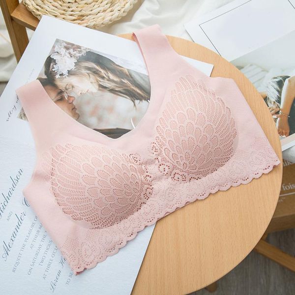 no steel bra latex underwear thin bralette lace women ring push up sports soft lingerie seamless comfortable vest lady, Red;black
no steel bra latex underwear thin bralette lace women ring push up sports soft lingerie seamless comfortable vest lady, Red;black