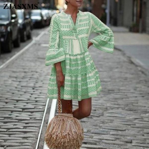 casual dresses women retro striped print summer beach dress v neck 3/4 flared sleeves mini 2021 spring loose boho party, Black;gray
casual dresses women retro striped print summer beach dress v neck 3/4 flared sleeves mini 2021 spring loose boho party, Black;gray