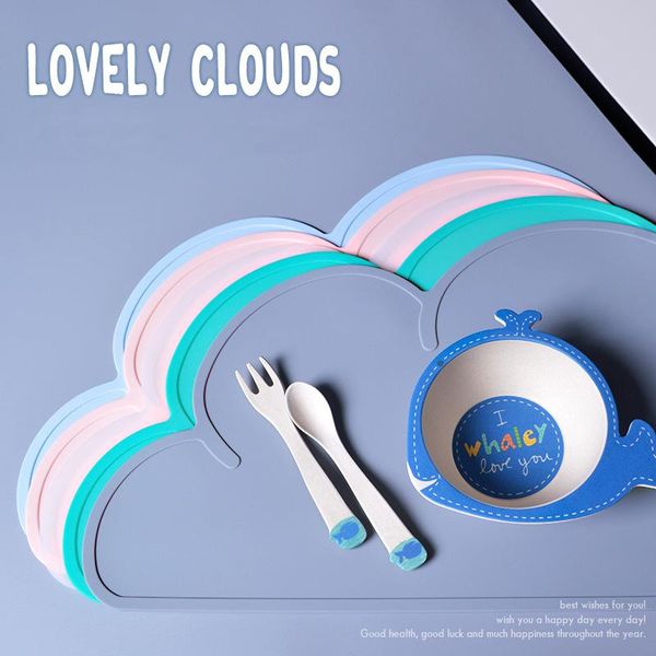 mats & pads 1pc cloud shape placemat kids plate mat grade silicone table pad waterproof heat insulation kitchen gadget easy cleaning
mats & pads 1pc cloud shape placemat kids plate mat grade silicone table pad waterproof heat insulation kitchen gadget easy cleaning