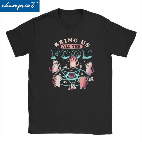 men's t-shirts bring us all the food evil cat men women japanese japan retro t shirt monster kaiju cotton tee arrival, White;black
men's t-shirts bring us all the food evil cat men women japanese japan retro t shirt monster kaiju cotton tee arrival, White;black