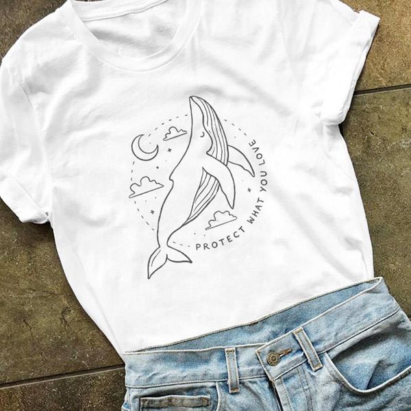 protect what you love women shirts protect ocean clean tshirt whales slogan t-shirt streetwear cotton dropshipping, White
protect what you love women shirts protect ocean clean tshirt whales slogan t-shirt streetwear cotton dropshipping, White