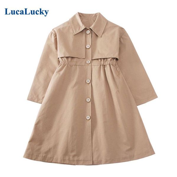 lucalucky 2021 girls trench coats kids single breasted long jackets for girl clothing khaki children windbreaker outerwears, Blue;gray
lucalucky 2021 girls trench coats kids single breasted long jackets for girl clothing khaki children windbreaker outerwears, Blue;gray