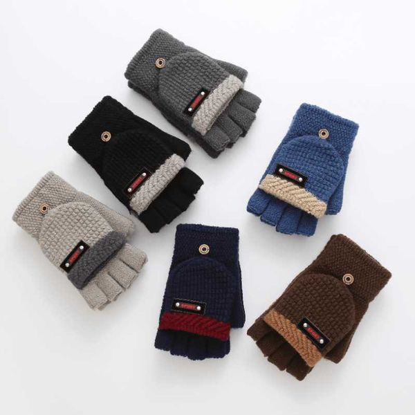 five fingers gloves winter warm men' thickened half finger covered outdoor versatile jacquard wool knitted in stock, Blue;gray
five fingers gloves winter warm men' thickened half finger covered outdoor versatile jacquard wool knitted in stock, Blue;gray