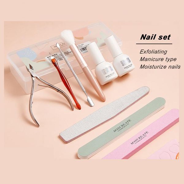 nail art kits maycreate tool set full to dead skin cutting rumet unloading softener home professional storage box
nail art kits maycreate tool set full to dead skin cutting rumet unloading softener home professional storage box