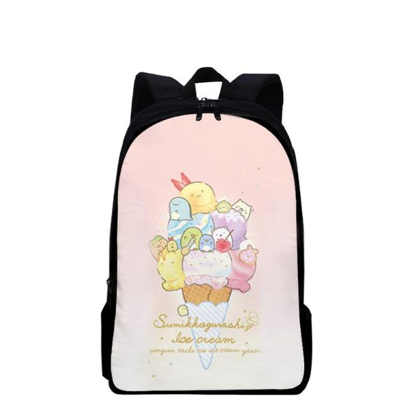 sumikkogurashi children boys girls backpack schoolbags students teenager travel lapwaterproof backpack women men bicycle bag
sumikkogurashi children boys girls backpack schoolbags students teenager travel lapwaterproof backpack women men bicycle bag