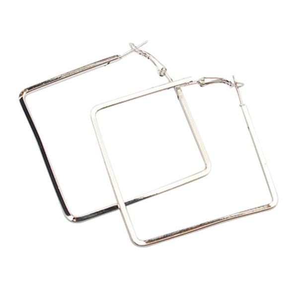 hoop & huggie 1 pair 5cm square fashion earrings golden color korean exaggerate big circle for women jewelry accessories, Golden;silver
hoop & huggie 1 pair 5cm square fashion earrings golden color korean exaggerate big circle for women jewelry accessories, Golden;silver