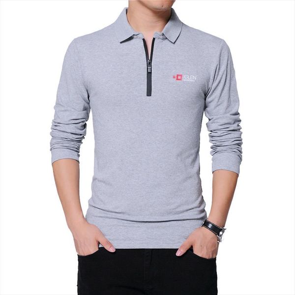 autumn fashion zipper collar men t shirt design long sleeve cotton tee solid color business top, White;black
autumn fashion zipper collar men t shirt design long sleeve cotton tee solid color business top, White;black