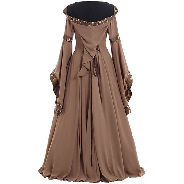 women dress vintage celtic medieval floor length renaissance gothic cosplay princess party fashion female dress plus size, Black;gray
women dress vintage celtic medieval floor length renaissance gothic cosplay princess party fashion female dress plus size, Black;gray