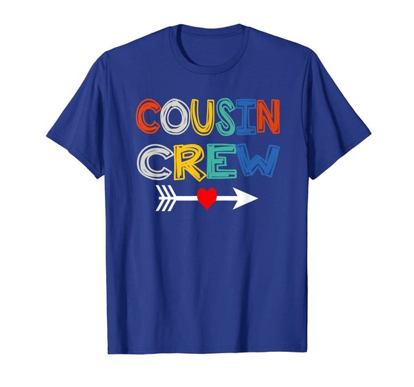 Cousin Crew T-Shirt Funny Gift, White;black