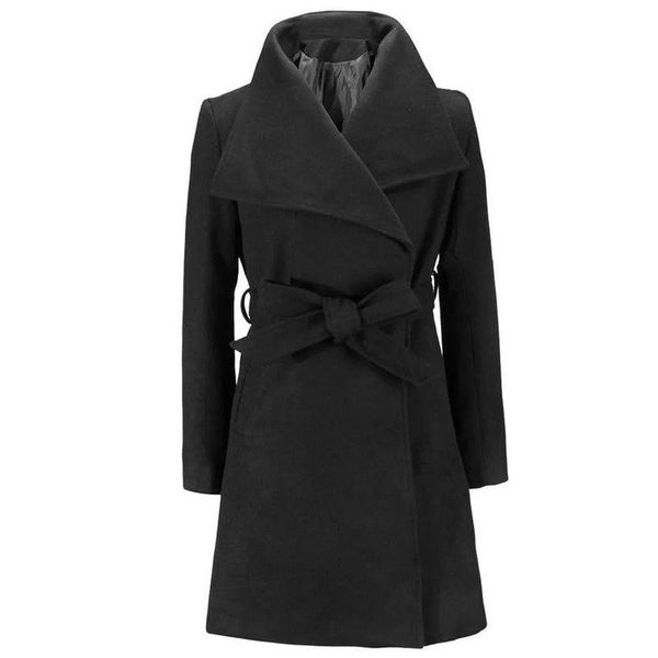 women's wool & blends woolen coat for women jacket 2021 autumn winter fashion casual vintage belt long jackets blazers female elegant o, Black
women's wool & blends woolen coat for women jacket 2021 autumn winter fashion casual vintage belt long jackets blazers female elegant o, Black