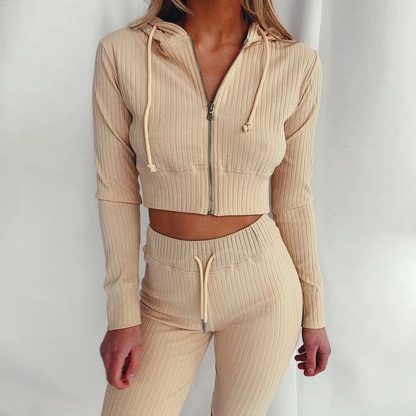 New 2021 Fashion Winter Sets Long Sleeve Hoodies Crop Tops + Pants Knited Two Piece Set Women Outfits Tracksuit Clothes BXKD, White
New 2021 Fashion Winter Sets Long Sleeve Hoodies Crop Tops + Pants Knited Two Piece Set Women Outfits Tracksuit Clothes BXKD, White