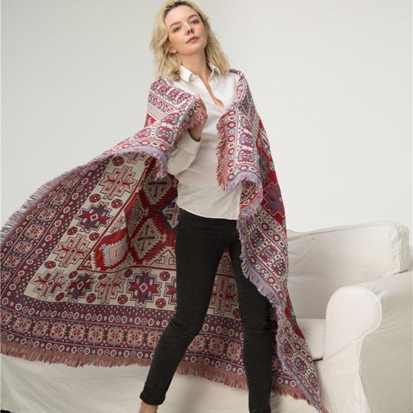 scarves jastie ethnic bohemian shawl and wraps scarf women chic tassel double-sided jacquard boho beach pashmina 2021 fall, Blue;gray
scarves jastie ethnic bohemian shawl and wraps scarf women chic tassel double-sided jacquard boho beach pashmina 2021 fall, Blue;gray