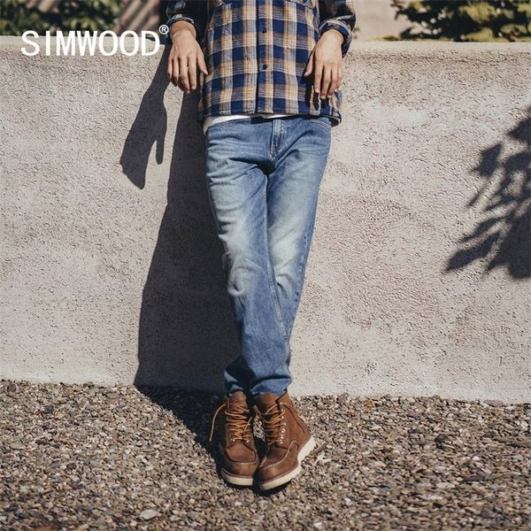 simwood spring winter vintage regular straight jeans men plus size denim trousers brand clothing sj130846 210317, Blue
simwood spring winter vintage regular straight jeans men plus size denim trousers brand clothing sj130846 210317, Blue