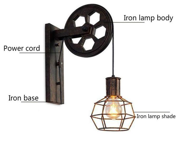 american loft industrial wind retro wall lamp l bar wall hanging lights sheave aisle lights sconce living room
american loft industrial wind retro wall lamp l bar wall hanging lights sheave aisle lights sconce living room