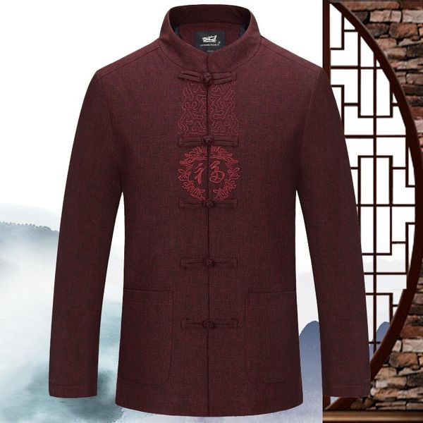 men's jackets plus size 3xl autumn linen jacket coat men long sleeved tang clothes traditional chinese style embroidery vintage male to, Black;brown
men's jackets plus size 3xl autumn linen jacket coat men long sleeved tang clothes traditional chinese style embroidery vintage male to, Black;brown