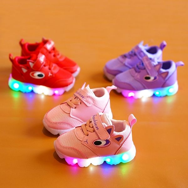 kids sneakers shoes girls boys mesh breathable casual led light shoes children cartoon eye thick sole spring shoes pink red 210713, Black
kids sneakers shoes girls boys mesh breathable casual led light shoes children cartoon eye thick sole spring shoes pink red 210713, Black