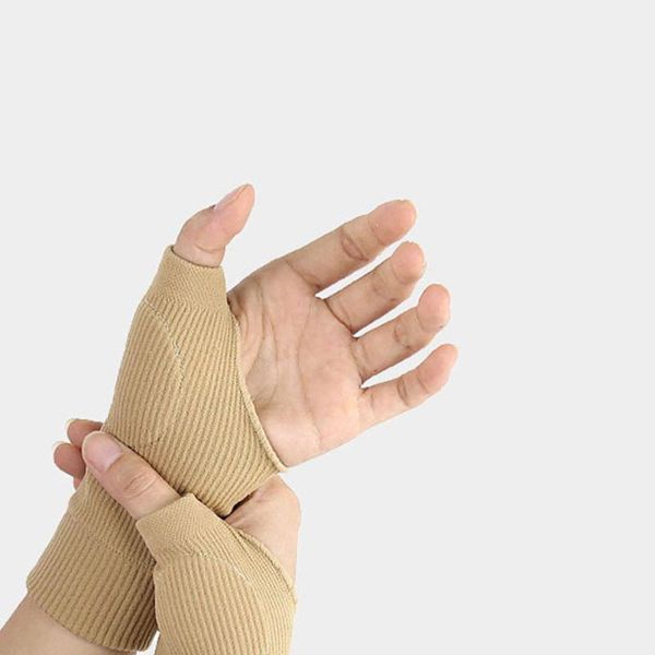 wrist support 1 pair of thumb tendonitis protection gloves simple spica strap, Black;red
wrist support 1 pair of thumb tendonitis protection gloves simple spica strap, Black;red