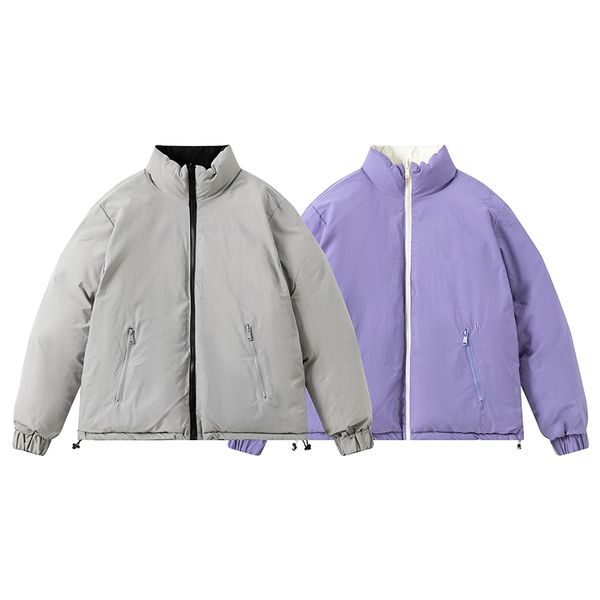 men's designer stand-up collar zipper double-sided cotton-padded jackets for couples with the same down jacket m-xxl, Black;brown
men's designer stand-up collar zipper double-sided cotton-padded jackets for couples with the same down jacket m-xxl, Black;brown