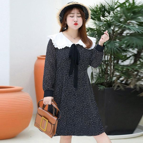 casual dresses women's spring long french eustoma chiffon dress plus size cute high waist 100kg can wear, Black;gray
casual dresses women's spring long french eustoma chiffon dress plus size cute high waist 100kg can wear, Black;gray