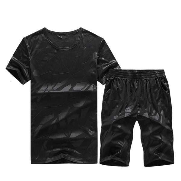 2021 new quick dry two piece clothing sets tee shirts+shorts summer tracksuit causal sportswear plus size men suits c4q4, Gray
2021 new quick dry two piece clothing sets tee shirts+shorts summer tracksuit causal sportswear plus size men suits c4q4, Gray