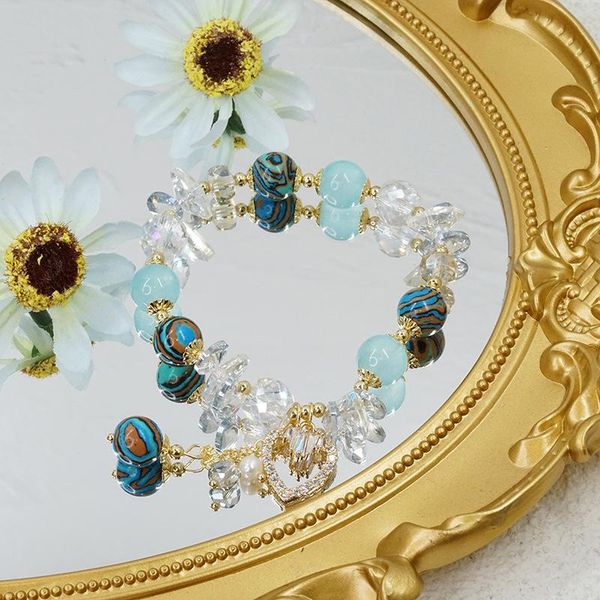 beaded, strands heart pendant red/sky blue/green candy color stained stone crystal beaded bracelets for women girls fashion jewelry ybr480, Black
beaded, strands heart pendant red/sky blue/green candy color stained stone crystal beaded bracelets for women girls fashion jewelry ybr480, Black