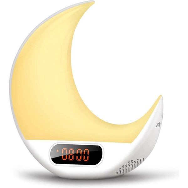 wake up light alarm clock, sunrise/sunset simulation bedside lamp press sensor function led light remote alarm clock
wake up light alarm clock, sunrise/sunset simulation bedside lamp press sensor function led light remote alarm clock