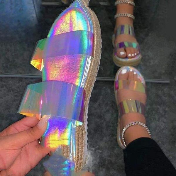 sandals transparent slippers pvc summer outdoor beach woman shoes slides rope women 2021, Black
sandals transparent slippers pvc summer outdoor beach woman shoes slides rope women 2021, Black