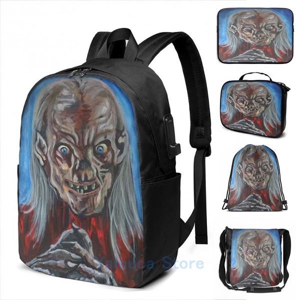 backpack funny graphic print the crypt keeper (tales from crypt) usb charge men school bags women bag travel laptop
backpack funny graphic print the crypt keeper (tales from crypt) usb charge men school bags women bag travel laptop